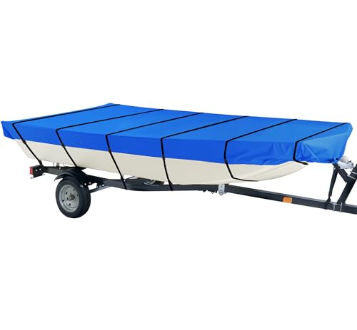 iCOVER 14ft Jon Boat Cover Blue