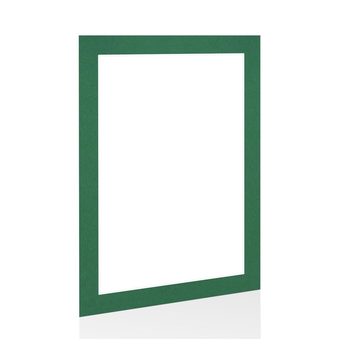 Procut Global 70x50cm Emerald Picture Mounts to Fit 60x40cm Aperture - Precision Cut Cardboard Photo Mount - Ideal for Frames, Prints, Artwork & Certificates - Sizes & Colours Available โ image 1