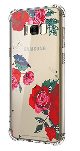 Galaxy S8 Case,Cutebe Shockproof Hard PC+ TPU Bumper Case Scratch-Resistant Cover for Samsung Galaxy S8 (2017) Rose
