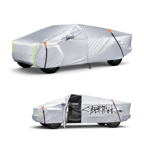 Wigoo Car Cover for Tesla Cybertruck 2024-2026, Waterproof All Weather by Wigoo - Used condition - US$90.38