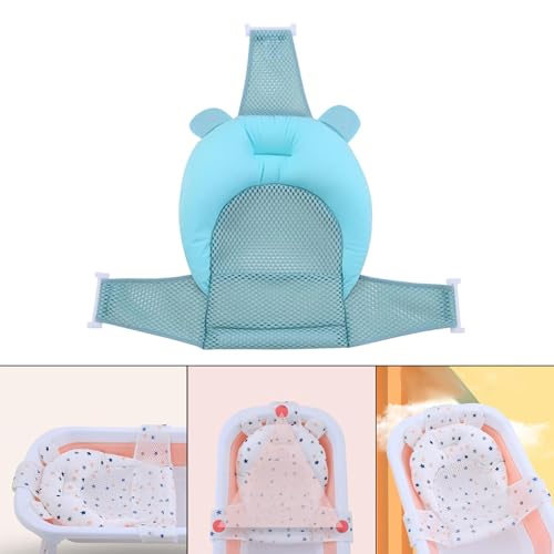 Image of ATORSE Baby Bath Cushion Pad Infant Bath Support Seat Baby Shower Mat for Baby Green|Baby | Bathing & Grooming | Bath Tubs