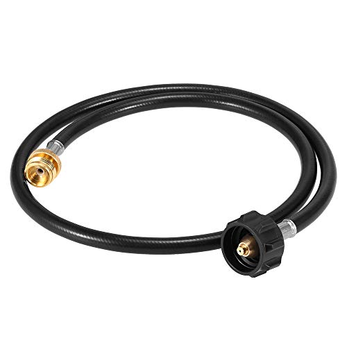 Mangueira, Romacci Mangueira do adaptador de propano de 4 pés 1 LB a 20 LB Segurança de substituição