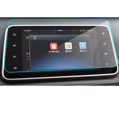 Verre trempé de protection anti-rayures pour GPS Nissan Kicks 17-19