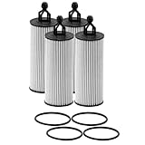 Wix Engine Oil Filter Kit Metal Free 4 Pieces For Chrysler 200 3.6 V6 WL10010XP-Set4
