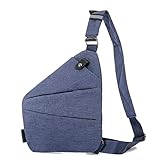 【Multifunktionale Schultertasche】 Einfache Sling Schärpe Tasche für schöne Kaffeemorgen oder zum Yoga im Studio. Vielseitig einsetzbar, perfekt als Geldbörse für Damen und Herren, Umhängetasche, Schultertasche, versteckte persönliche Tasche, Reisetasche, Outdoor-Sporttasche beim Wandern, Klettern, Radfahren, Spazierengehen usw. im lässigen Alltag.