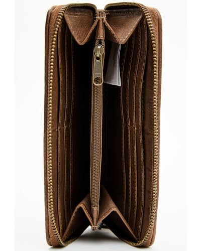 Shyanne Women's Summer Moon Southwestern Wallet - Sasu24wt2-Tan2