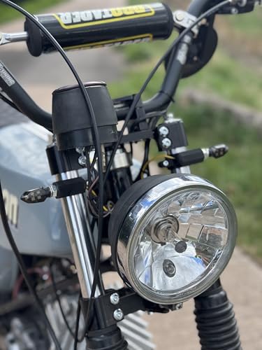 2taktshop 2er SET Blinkerhalter vorn LED Blinker M8 - Simson S50, S51, S70