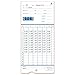 Nile Products - Authorized Time Cards for Pyramid Manual Timeclocks and Pyramid 42415 Compatible [ NP42415PK2] - 6 Column Double Sided Time Sheets (3.3 x 7.3 Inches) - 200 Time Cards Per Package