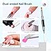 SAVILAND Slip Solution Kit for Poly Gel: 5.07fl.oz Large Anti-Stick Gel Liquid for Poly Gel, All-In-1 Nail Kit with Dual-Ended Nail Brush Dual Forms Dappen Dish for Beginners Nail Art Extension DIY