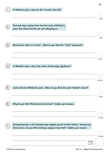 KS2 English Year 6 Reading Comprehension Targeted Question Book - Book 2 (with Answers): great for SATS practice (CGP Year 6 English)