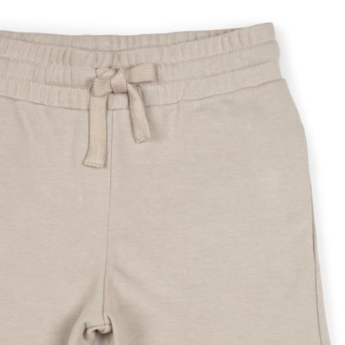 Image of Alan Jones Clothing Boys Cotton Bermuda Shorts |Raw Edge Detailing | Ribbed Waist with Drawstring | Casual, Play & Loungewear | Age 5-16 Years