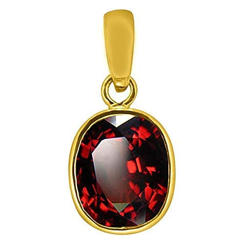 Pendentif plaqué or anti-stress avec pierre naturelle pure 13,25 carats