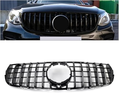 Parrilla de doble puente para parachoques de Benz W253 GLC350 GLC43 5