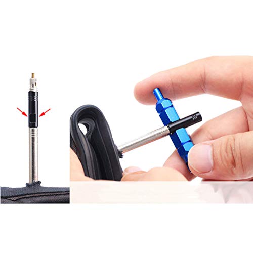 CLISPEED Ferramenta de RemoÃ§Ã£o de NÃºcleo de VÃ¡lvula para Presta E Schrader Ferramenta de Reparo