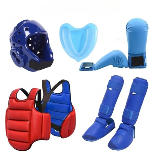 Hanmidou 5�_�Z�b�g �w�����b�g �G�p�b�h ��� ����̎�� ���`�F�X�g�K�[�h�x�X�g �L�b�N�{�N�V���O�{�f�B�v���e�N�^�[�i���Z �@�푕�b�e�R���h�[�^�[�Q�b�g�g���[�j���O���� ���ʒ��p�\ �����i���Z�h�� �g��100�`200cm�̕��ɍœK (�u���[