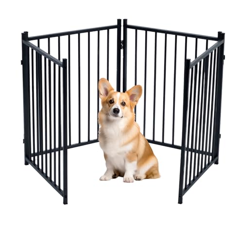 Dog Playpen Indoor, 4 6 8 Panels Metal Dog Fence,Playpen for Medium/Small Dogs, Portable Pet Puppy Playpen for Indoor Outdoor (4 Panels) Dog Playpen Indoor, 4 6 8 Panels Metal Dog Fence,Playpen for Medium/Small Dogs, Portable Pet Puppy Playpen for Indoor Outdoor (4 Panels)