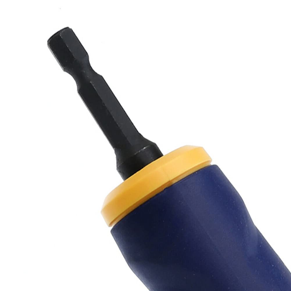 Adaptador de controlador de broca de ángulo magnético de 1/4 pulgadas, destornillador de extensión, tubo de perforación, soporte de manga de broca Hexagonal, herramienta eléctrica