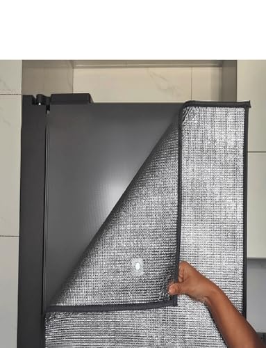 Funda Aislante for refrigerador de Exterior Que Protege de la Lluvia y el Sol. refrigeradores, congeladores, vitrinas, etc.(Color1,50x170cm/19.5x66.3in)