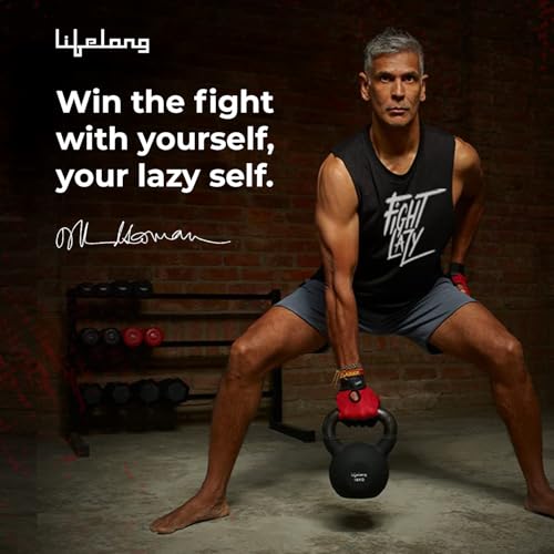 Lifelong Neoprene Cast Iron Kettlebell - Image 5 of 6