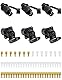 SPARKMOTO 3 Stück x 3 Polig Traktor Stecker Steckdose 12V 24V, Wasserdicht 3 poliger stecker 12v Traktor und 3 polige Steckdose,Traktor 3 poliger Stecker und 3 polige Traktor Steckdose(3 Stück)
