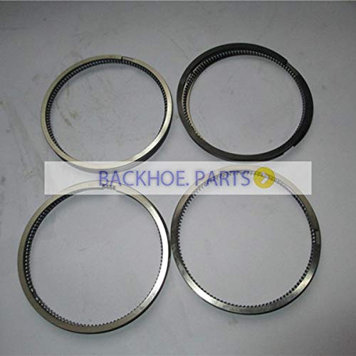 For Yanmar Engine 4TNE94 Komatsu Engine 4D94E Piston Ring 4 Units 1 Set