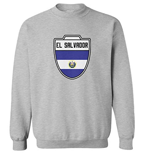 El Salvador - Country Soccer Crest Toddler Fleece Crewneck Sweater