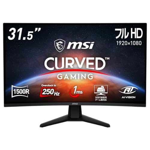 Amazon.co.jp: MSI ゲーミングモニター MAG 32C6X 31.5インチ/湾曲