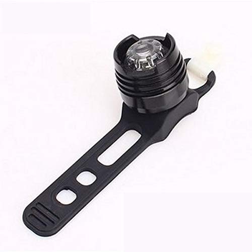 Luces de bicicleta, luces de bicicleta de carretera de montaña súper brillantes, instalación segura y conveniente de luces de bicicleta LED, luces delanteras de bicicleta y luces traseras (blanco)