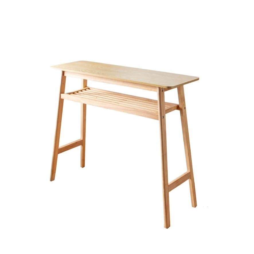 Mesa de bar para balcón y terrazas con diseño largo y estrecho