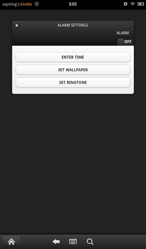 Alarm Clock App on Amazon Appstore