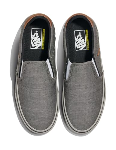 Image of Vans Mens Asher Deluxe Slip-on Shoe | Comfortable Sneakers for Fashion, Walking & Everyday Wear