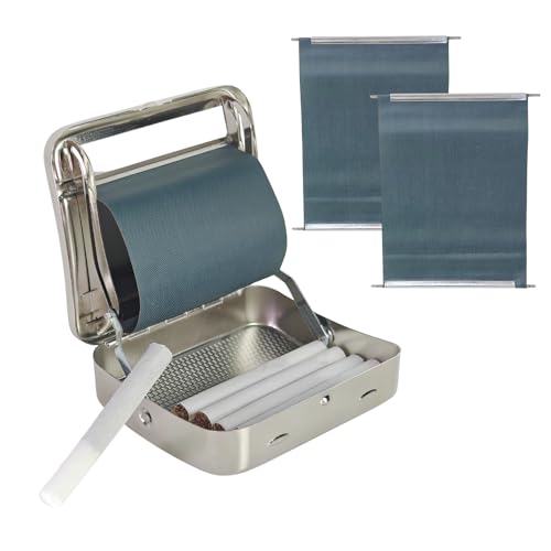 BeGrit Zigarettenstopfmaschine Stopfmaschine für Zigaretten 8mm / 6mm Knopf Zigarettenstopfer Manuell drehmaschine zigaretten für einfache und konsistente Zigarettenherstellung BeGrit Zigarettenstopfmaschine Stopfmaschine für Zigaretten 8mm / 6mm Knopf Zigarettenstopfer Manuell drehmaschine zigaretten für einfache und konsistente Zigarettenherstellung