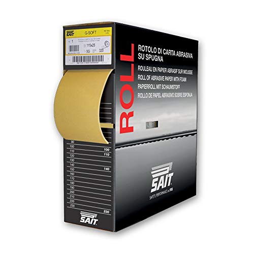 Sait Carta abrasiva Carta abrasiva per manuali 115...