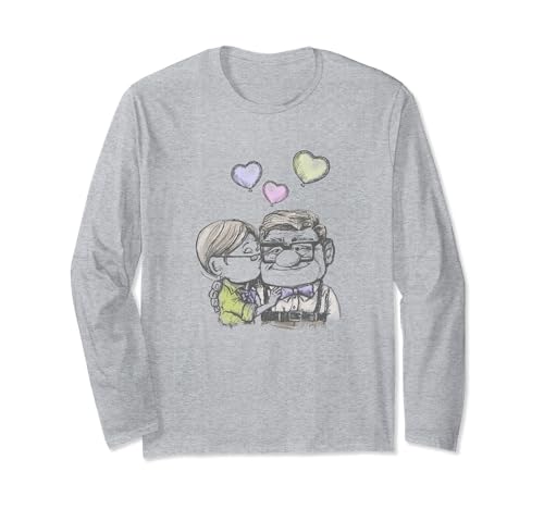 T-shirt Disney Pixar Up True Love sketch le vêtement souvenir chargé d'émotion
