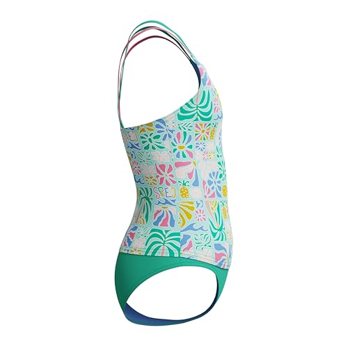 Image of Speedo girls Swimsuit Two Piece Tankini Thin Strap