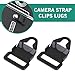 eTone Camera Strap Lugs Adapter for Hasselblad 500CM 503CW 503CX SWC 2000FC, Black, 2-Pack