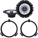 Kit 2 casse Anteriori ALPINE SXE-1725S 16,5 cm con 2 supporti. Compatibili con Audi A3 03-13, Audi A4 04-08, Toyota Yaris/Verso 99-03, Mercedes W211/C219, Renault Captur 2013, Seat Exeo 08-13.
