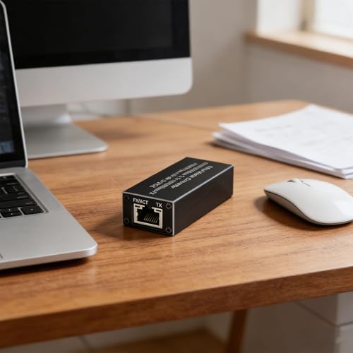 Convertidor de fibra óptica SFP a Tipo C con 1.25 Gbps para red 6