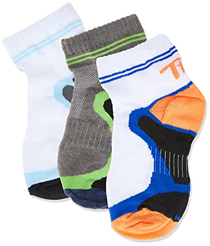 Meias Meias, Trifil, Meninos, Cinza/ Branco,, 24-29