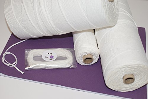 Randall's Candles 5 Metros Wedo ECO Cerería mecha. Alta Calidad - Eco 10