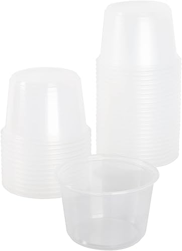 Miniatura 7 de Karat FP-DCL117-PP Tapa plana para recipientes de polipropileno de 8 onzas 32 onzas 03 pulgadas de altura 461 pulgadas de ancho 473 pulgadas de