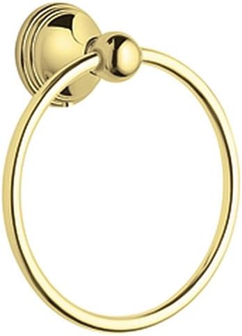 Moen DN8486PB Preston Inspirations Towel Ring, Polished Brass