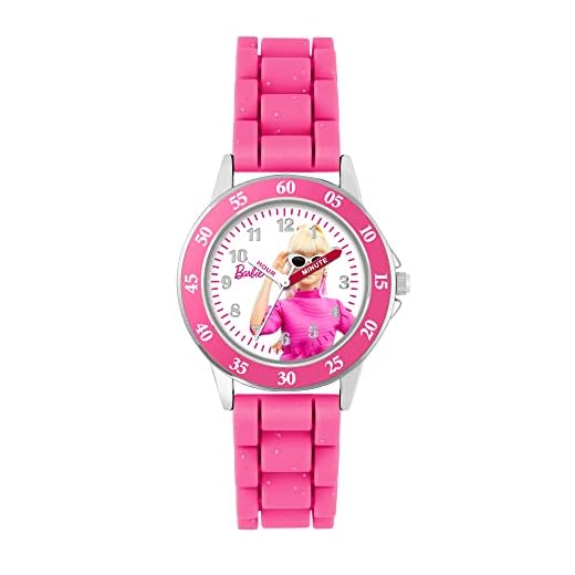 Barbie Orologio Analogico al Quarzo Bambine e Ragazze BAB9003 AMZ