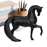 Lunaobrik Estatua de Caballo Decorativa,Figura de Animal Coleccionable -...