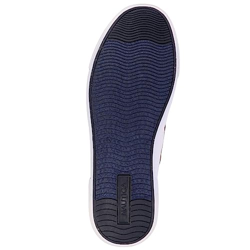 Image of Nautica Men's Casual Lace-Up Sneakers - Classic Low-Top Tennis Fashion Sneakers