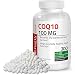 Bronson CoQ10 100mg (CoEnzyme Q-10), 300 Softgels