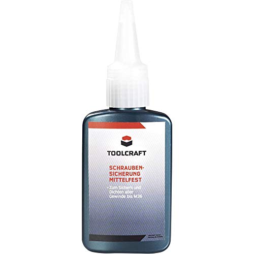 Preisvergleich Produktbild TOOLCRAFT 887507 Schraubensicherung Festigkeit: mittel 50ml