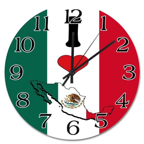 Horloge murale Mexique cadeau souvenir original pour ami étranger 38cm