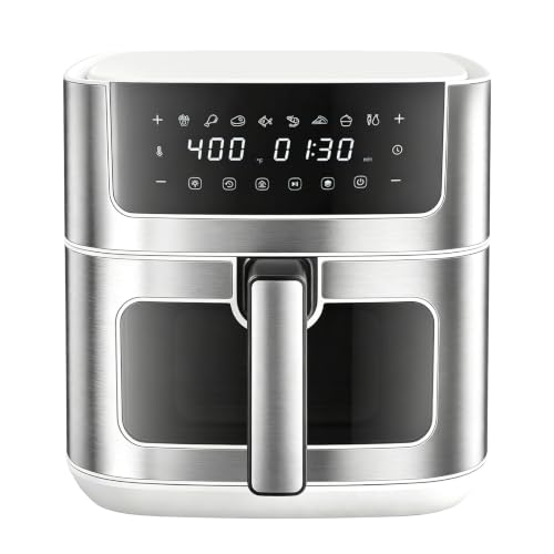 Image of DUMOS 6.34QT Air Fryer, Airfryer 8-in-1 with Viewing Window