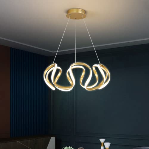 Éclairage table à manger suspension fleur LED anti-éblouissement - 5